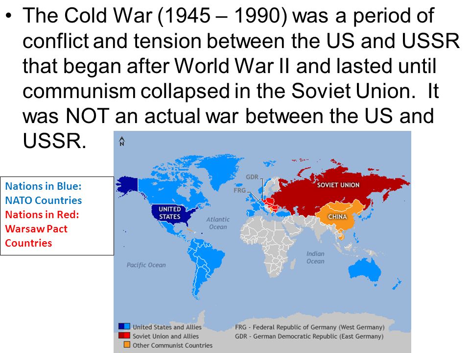An analysis of the cold war between the united states and the ussr